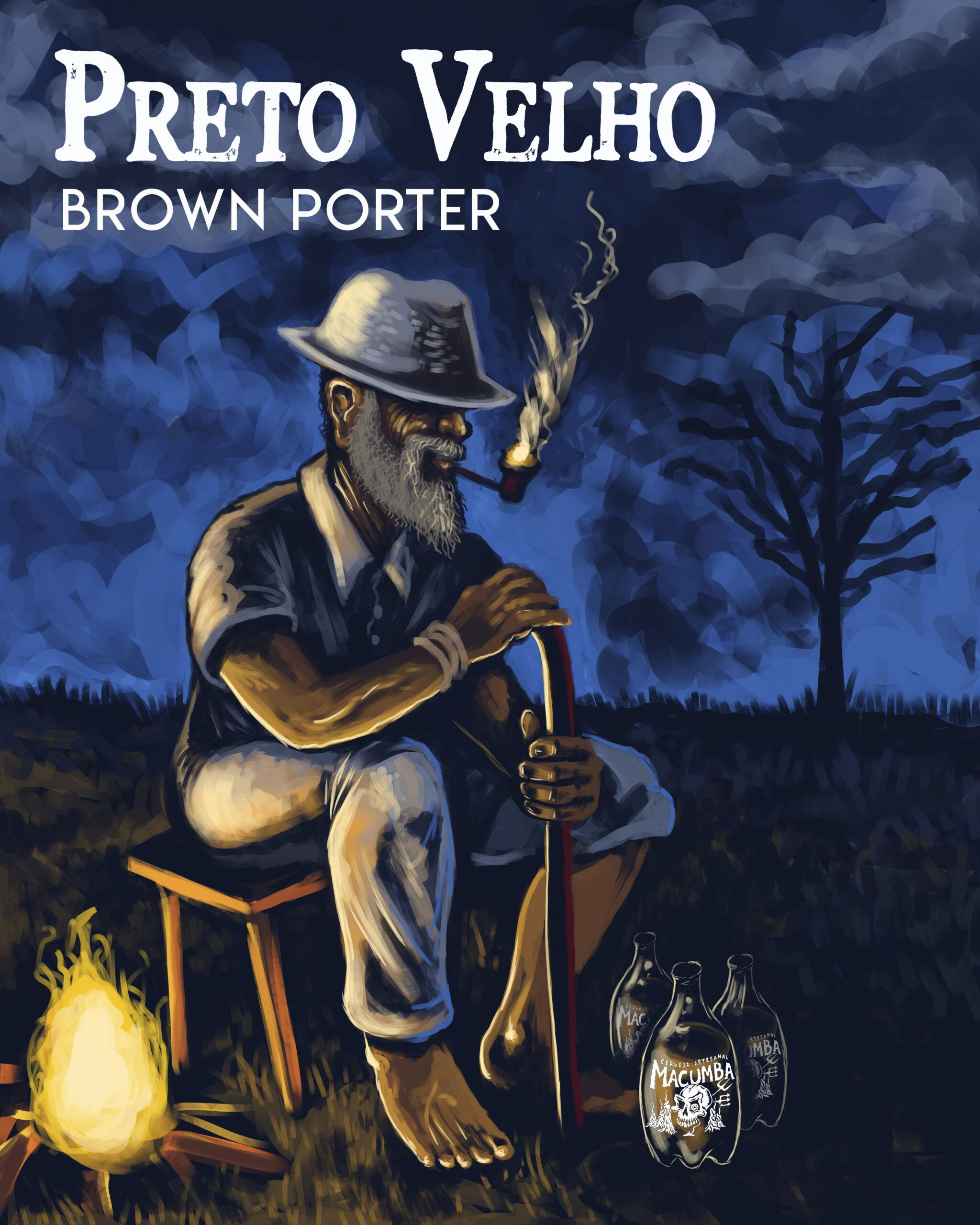 Preto Velho Brown Porter 473ml - Imagem 3